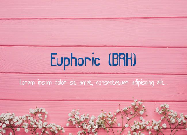 Euphoric (BRK) example